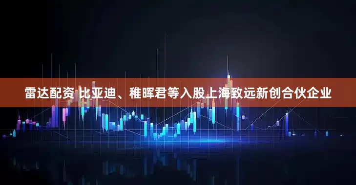 雷达配资 比亚迪、稚晖君等入股上海致远新创合伙企业